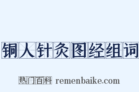 铜人针灸图经组词是什么意思的图片